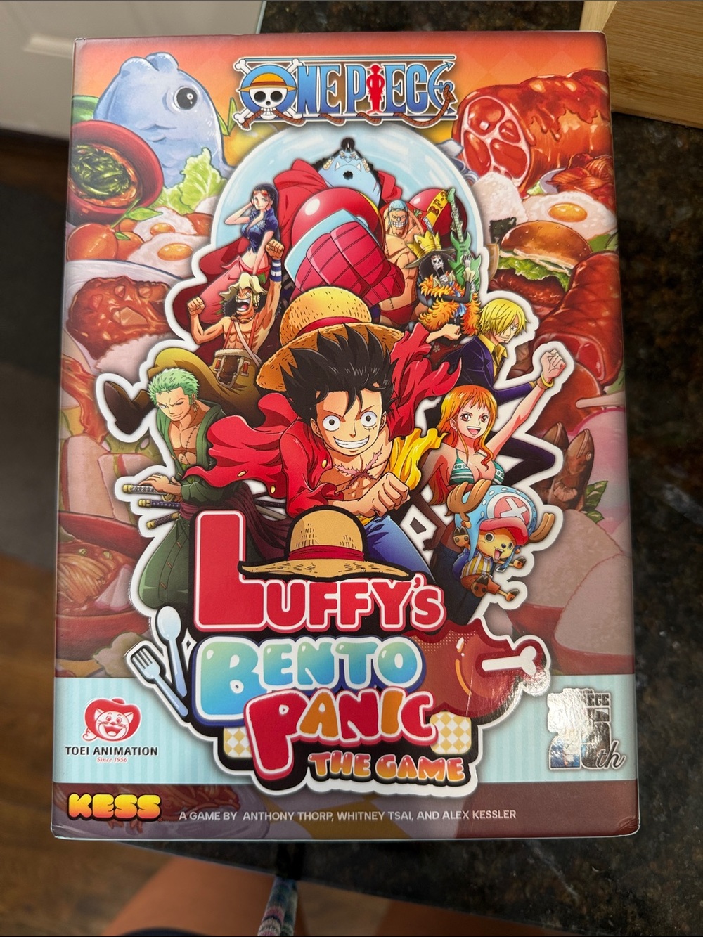 One Piece Luffy's Bento Panic Game - Red Box